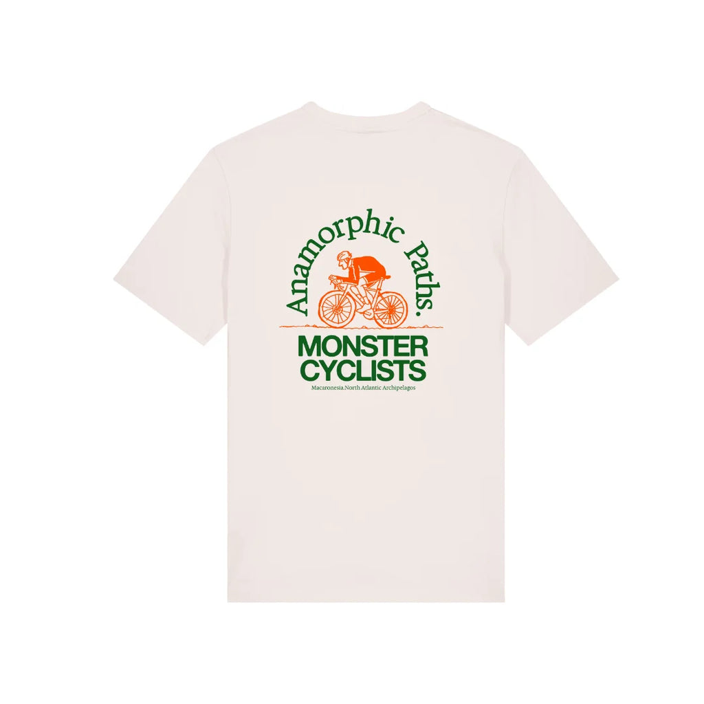 Monster Cyclist Off White T-shirt