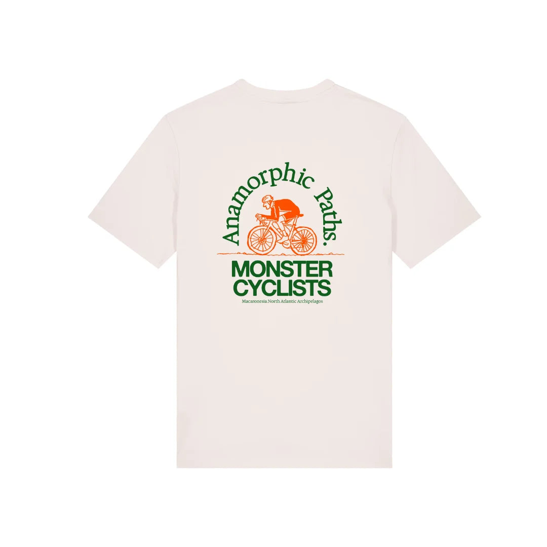 Monster Cyclist Off White T-shirt