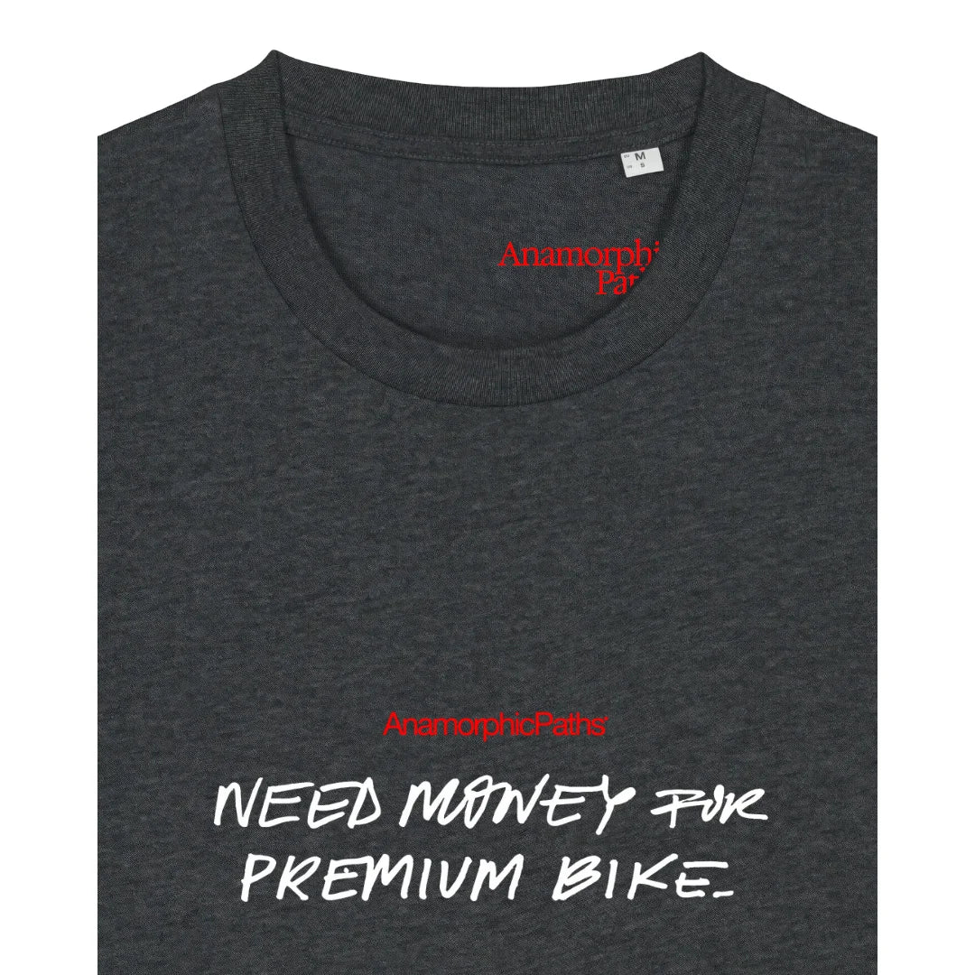 Need Money Heather Grey T-shirt