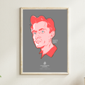 Fausto - Cycling Art print